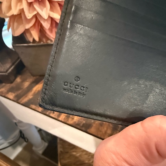 Gucci Black Canvas & Leather Wallet - Picture 8 of 13